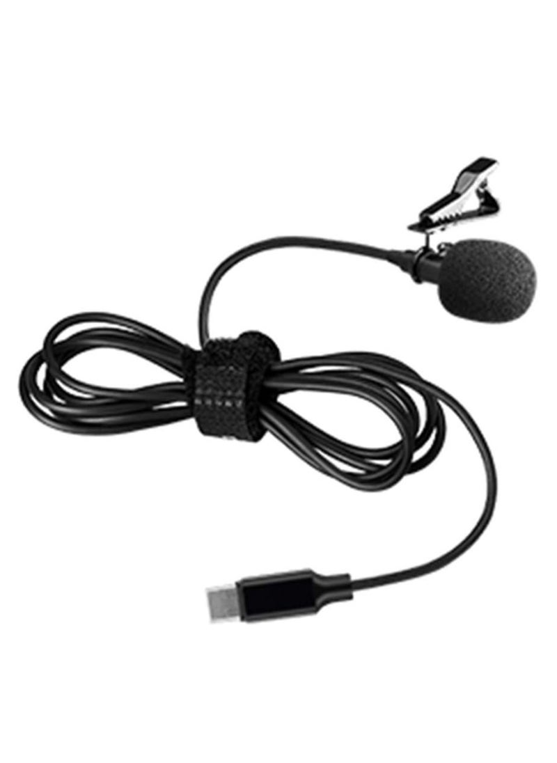 ماركة غير محددة ميكروفون V01SP UC مع مشبك لأجهزة الهواتف الذكية TYPE-C، ميكروفون اتجاهي متعدد، ميكروفون مكثف خارجي صغير  - Image 1