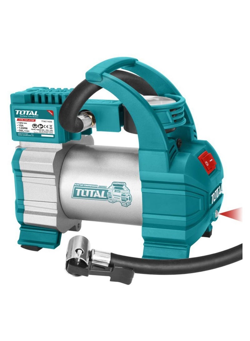 TOTAL Ultimate Portable 12V Auto Air Compressor Fast, Powerful, And Ready Anywhere - Image 1