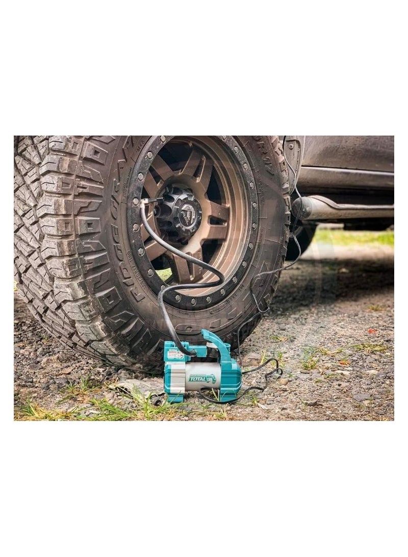 TOTAL Ultimate Portable 12V Auto Air Compressor Fast, Powerful, And Ready Anywhere - Image 4
