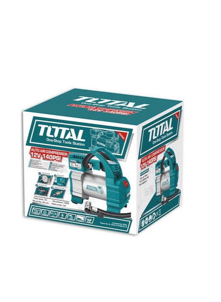 TOTAL Ultimate Portable 12V Auto Air Compressor Fast, Powerful, And Ready Anywhere - Image 5