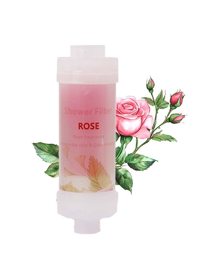 الإيمان بالعاطفة مرشح دش,مرشحات دش العطر,مرشحات دش مع العلاج بالروائح,فيتامين C مرشح دش,تخفيف المياه الصلبة,إزالة الكلور والفلوريد,العناية بالبشرة والشعر (الورد)  - Image 1