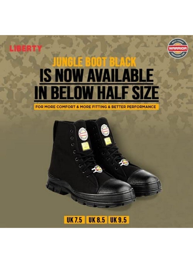 Liberty Warrior 88-46HSTG Jungle Boot for Men, Soft Toe, Olive Green & Black, size-8UK - Image 2