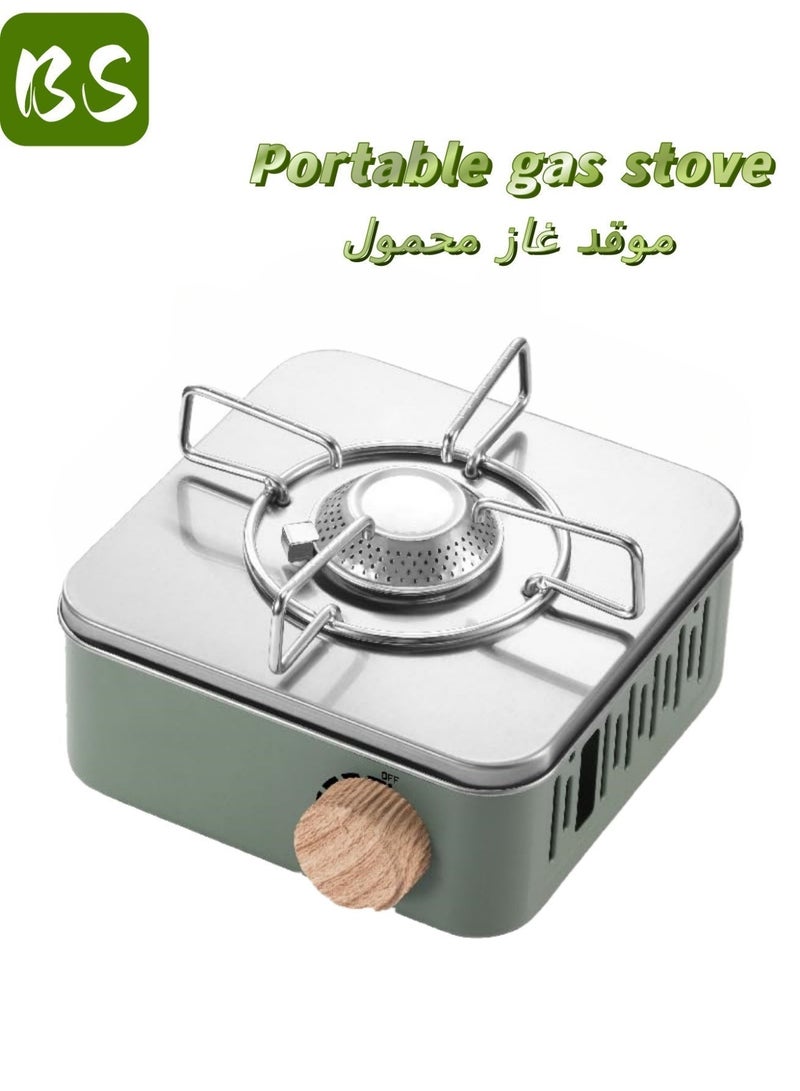 بي إس موقد غاز خفيف الوزن للغاية، محمول، ومتعدد الاستخدامات | موقد غاز للطوارئ、دافور、غاز رحلات、غاز صغير لرحلات、غاز متنقل、فرن رحلات、موقد、موقد غاز خفيف、موقد غاز للرحلات | مستقر ومقاوم للرياح | لهب قوي وإشعال في 3 ثوانٍ | لا يتطلب طاقة | أصغر بنسبة 75% من المواقد التقليدية | مناسب للتخييم وصيد الأسماك والطهي في الأماكن المغلقة - Image 1