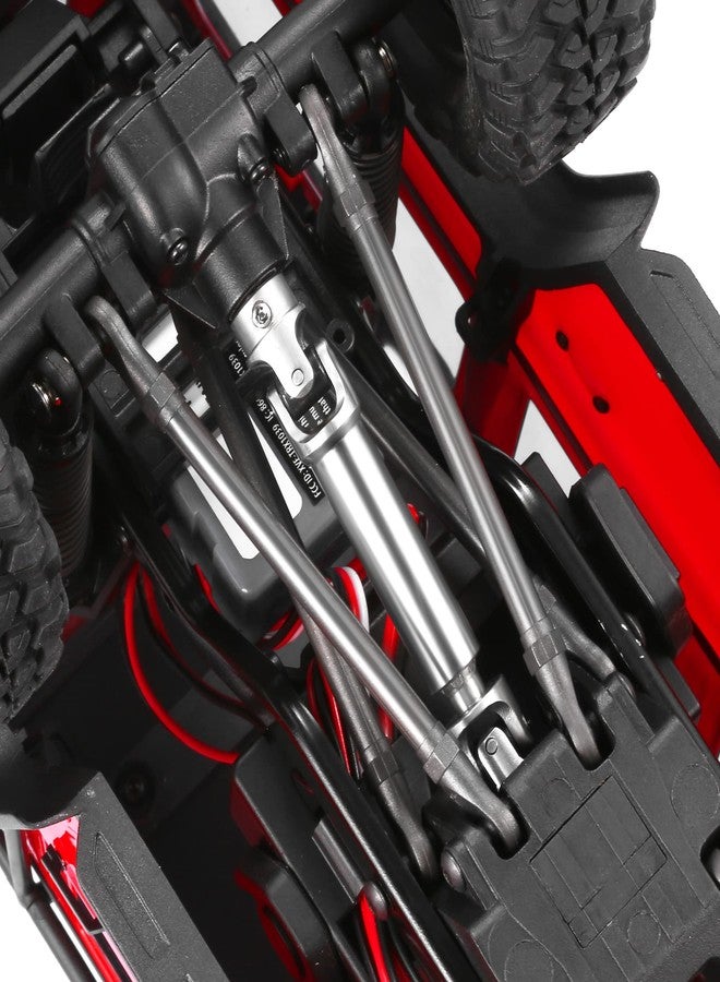 COOWOO Stainless Steel Front Rear Drive Shafts Upgrade Parts Set for 1/18 TRX-4M RC Crawler Cars, Silver - Image 5