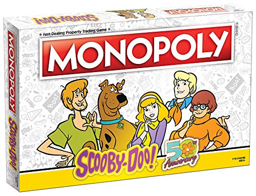 USAopoly لعبة مونوبولي سكوبيدو الرسمية من USAOPOLY - لعبة مونوبولي سكوبيدو دو - البضائع الرسمية المستوحاة من كرتون سكوبيدو الشهير - لعبة مونوبولي كلاسيكية تضم شخصيات سكوبيدو - Image 1