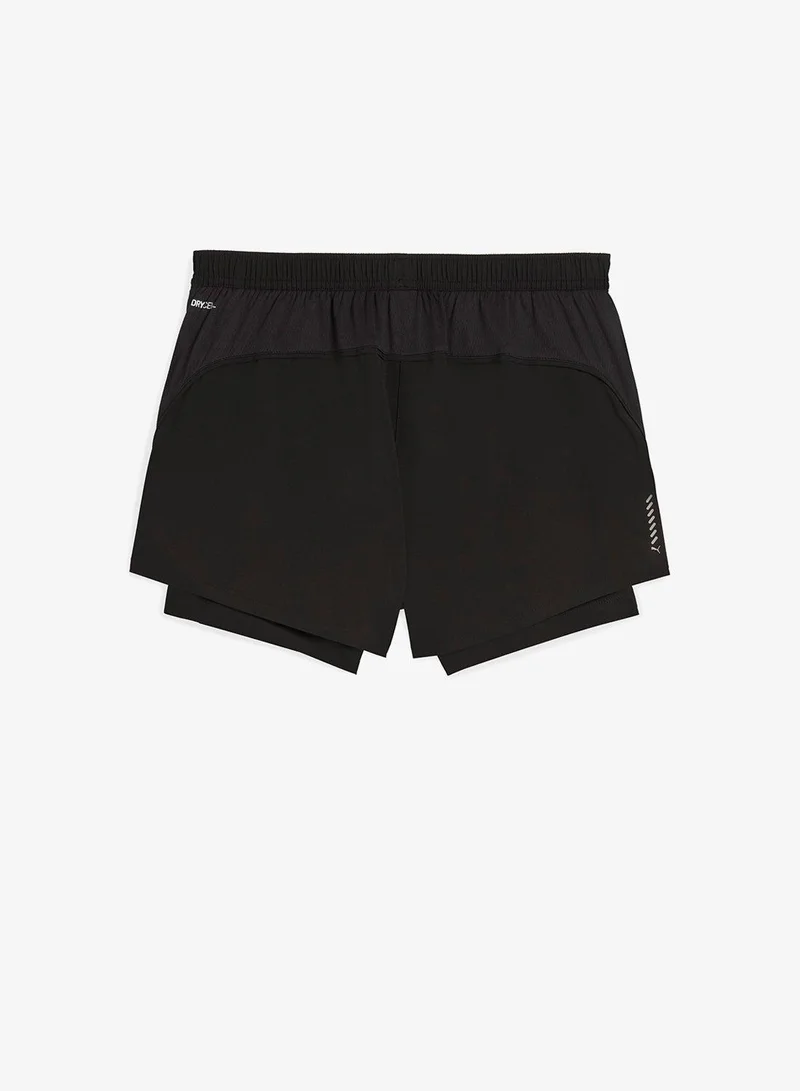 Puma PUMA Black 3" 2In1 Run Velocity Shorts for Women | Best Price UAE