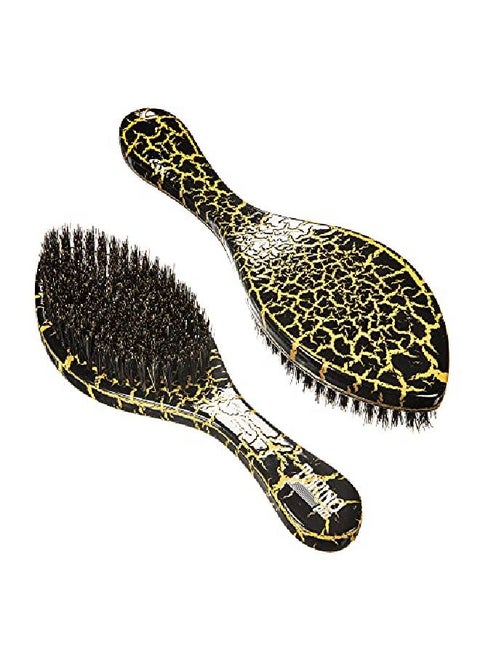 Torino Pro Curve Wave Brush 143 Medium 100% Boar Bristle Curved 360 Wave Brush Great For Laying Down 360 Waves And Use Before Using Wave Cap Or Durag Luxury Waves Brush For Men 360