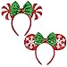 ETLUK Christmas Mouse Ears Headbands Shiny Party Ears Accessories for Christmas Park and AdultsKids - Image 3