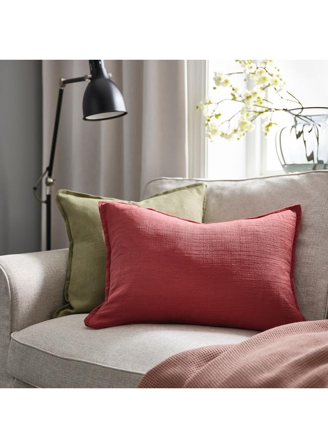 زبون غطاء وسادة، وردي-أحمر، 40×58 سم - Image 2