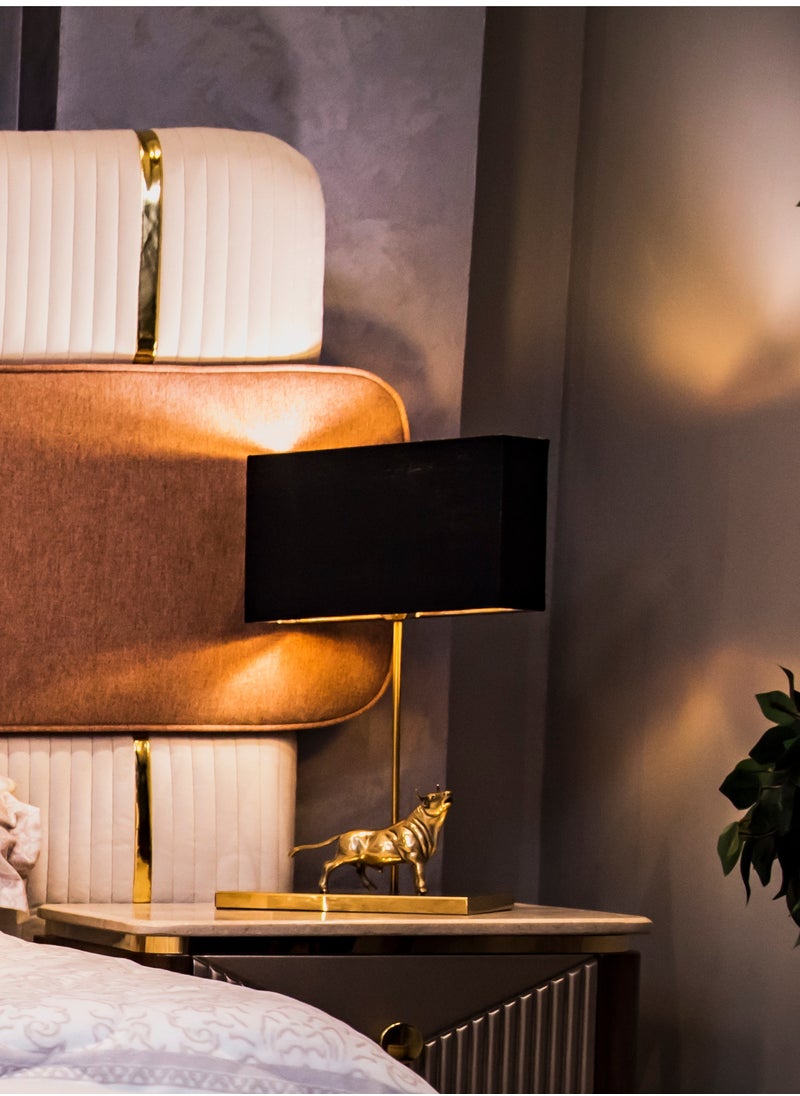 Roza lighting - Golden Bull Table Lamp - Image 1