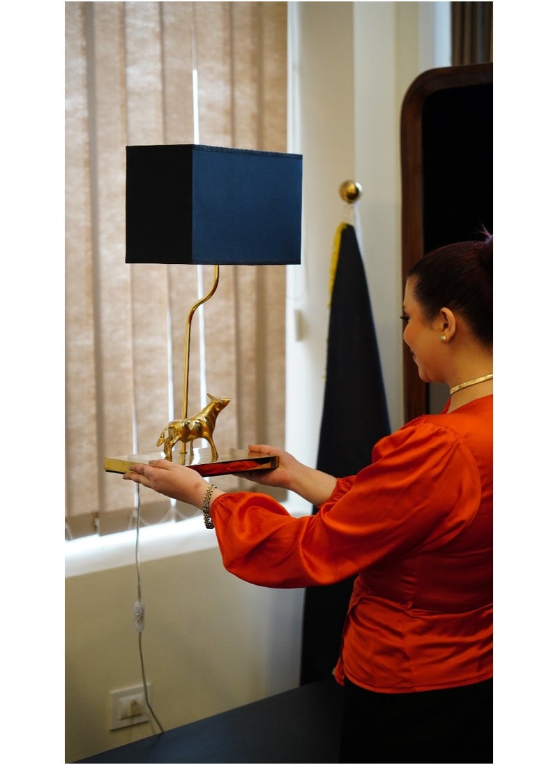 Roza lighting - Golden Bull Table Lamp - Image 1