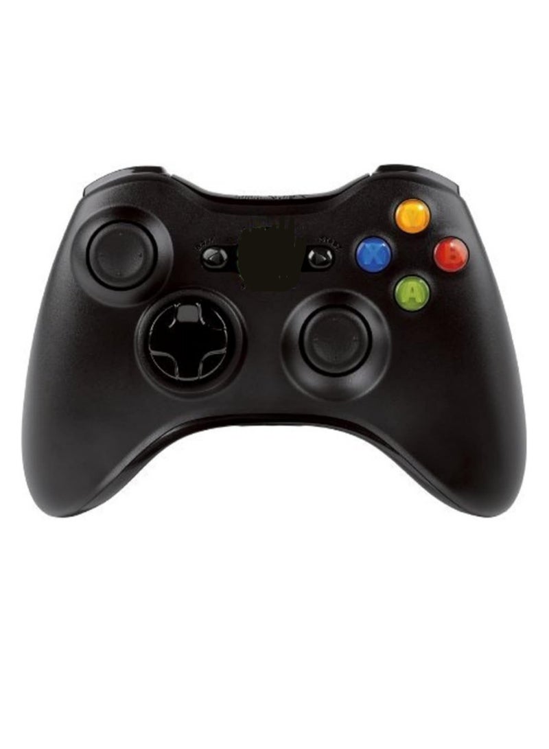 360 Wireless Game Controller for Windows PC | USB 2.0 | Black | Digital D-Pad - Image 1