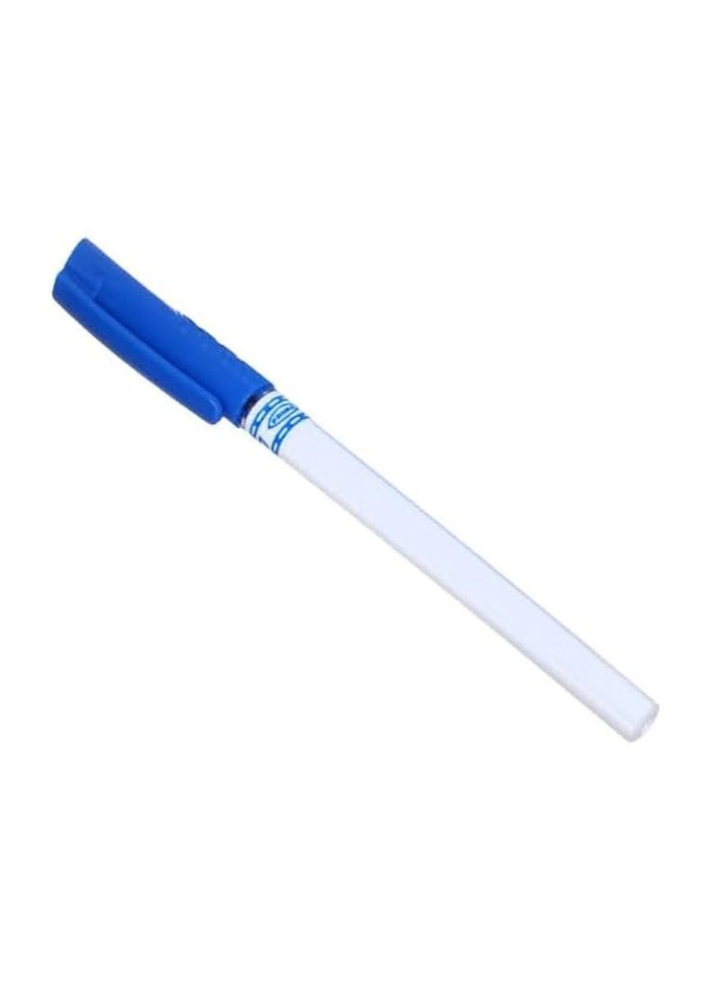 Generic Ballpoint pen, 0.7 mm needle point, blue ink color, 6 pieces  - Image 2
