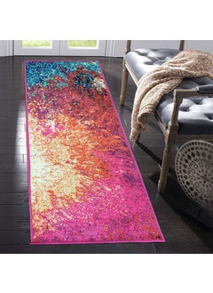 Status Contract Status Contract Rugs for Living Room |(22"x55") 3D Printed Carpet for Living Room Deco|Anti Skid Backing Home Essentials|Aesthetic Vintage Decor Carpet Bedroom|Boho Rugs for Living Room  - Image 1