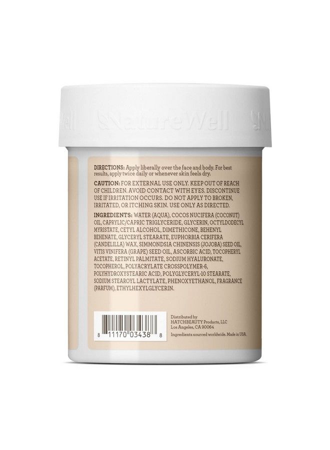 NATURE WELL 20 Extra Virgin Coconut Oil Moisturizing Cream For Face And Body Lightweight Intense Hydration For Sensitive Skin 16 Oz - Image 3