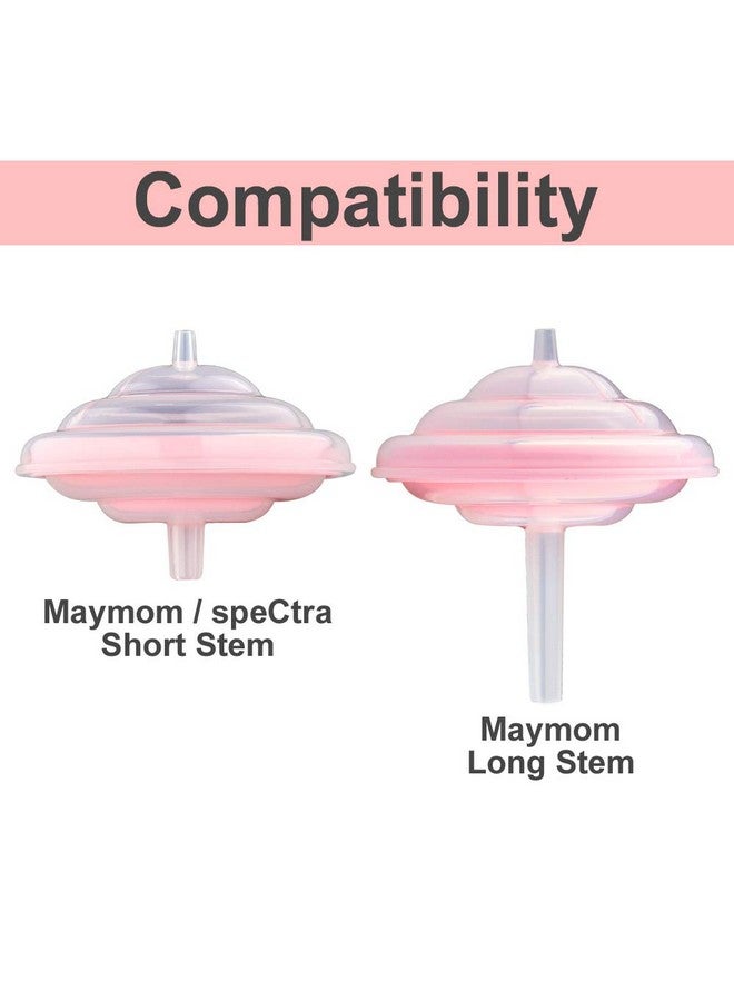 Maymom Maymom Silicone Membrane Diaphragm Designed for Spectra S1 S2 9 Plus Breastpump Backflow Protector Also for Maymom Backflow Protector Long Medium Short Stem, Not Original Spectra Accessories Pump Part - Image 2