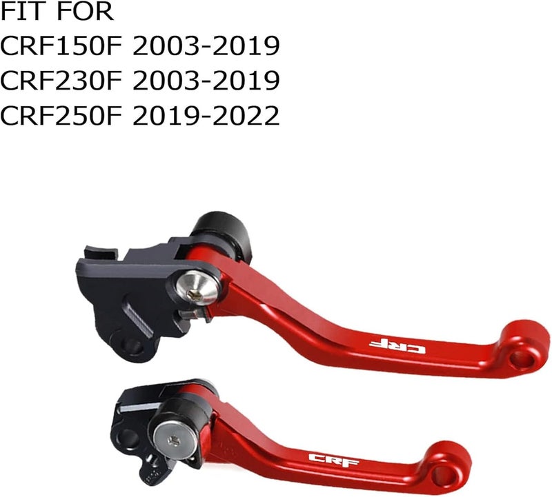 Adsspro Motorcycle Billet Foldable Brake Clutch Lever Handle CNC Aluminum for CRF150F CRF230F CRF250F - Image 2