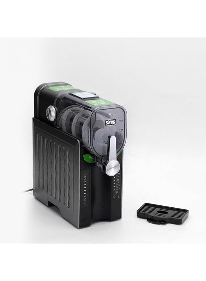 دي اس بي DSP KJ3085 Frozen Dessert & Slushie Maker – 1500W Electric Ice Drink Machine with Quick-Freeze, Compressor Cooling, 6 Preset Modes, Adjustable Thickness & One-Touch Control – Stainless Steel - Image 2