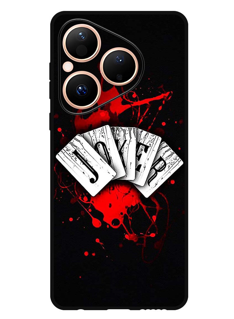 Theodor Case Compatible with Huawei Pura 80 6.6 Inch Protection Shockproof Bumper Cover Joker Cards - Image 1