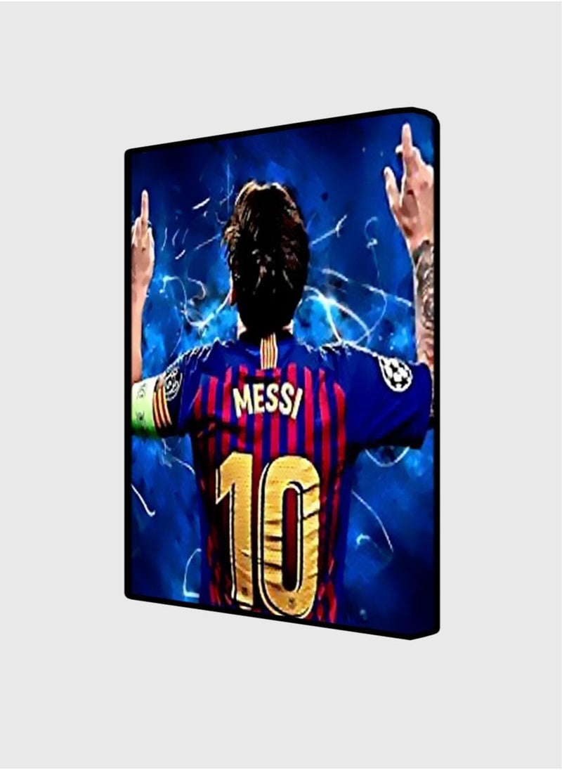 URBANTRANDS URBANTRANDS Lionel Messi Wall art with Frame  - Image 4