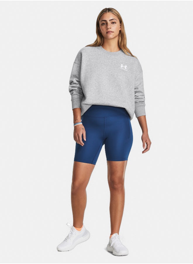 UNDER ARMOUR Essential Fleece Oversized Crewneck Sweatshirt  - Image 2
