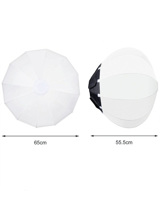 Godox - GODOX Softbox Lantern Softbox CS-65D 65cm Bowens Mount Softbox Soft Light Modifier for Aputure 300D Mark II 120D SL-60W VL150 SL150WII FV150 AD200PRO AD300 AD400PRO AD600 VL300 VL200 UL150 - Image 1