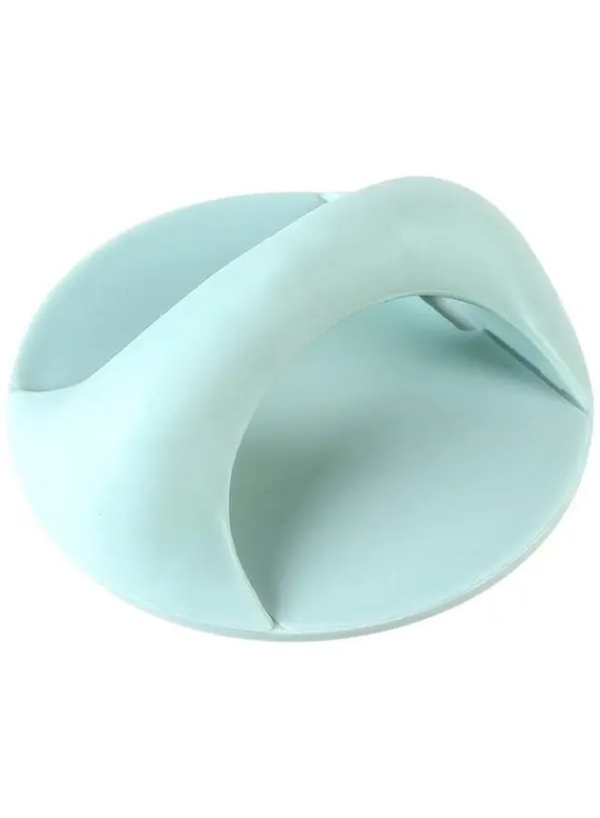 6 Pack Blue Adhesive Door Handles No Drill Damage Free Installation Modern Design - Image 5