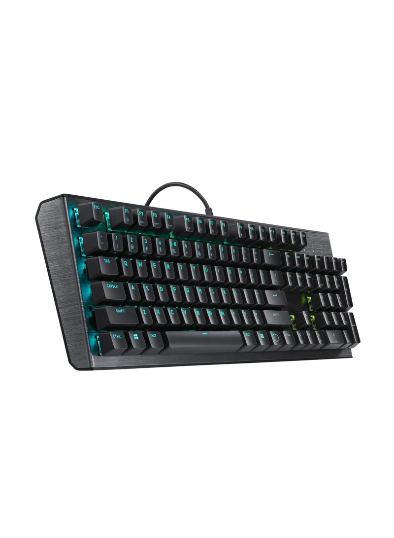 كولر ماستر لوحة مفاتيح الألعاب الميكانيكية Ck550 Rgb باللون البني - Image 1