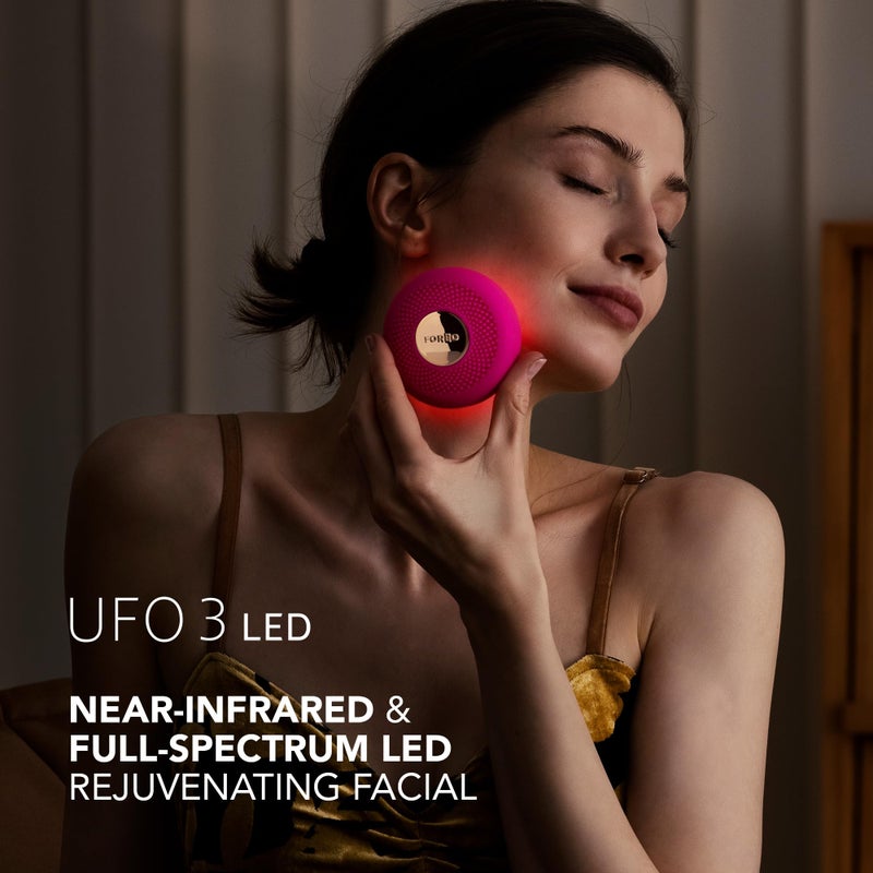 FOREO Hydrate & Brighten UFO 3 LED Set - Face Mask Skincare Device + 14 UFO Activated Masks + IRIS C-Concentrated Brightening Eye Cream, 0.5 Oz - Face Moisturiser - Image 3