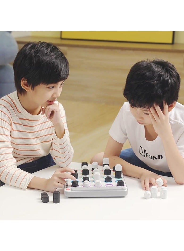 GiiKER Smart Four Puzzle Games, 3D AI-Powered 4 in a Row Game, Travel Games for Ages 4-12 and up, Strategy Board Games wih Integrated Referee for 1-2 Players, Birthday Gifts for Kids Educational Toy - Image 2