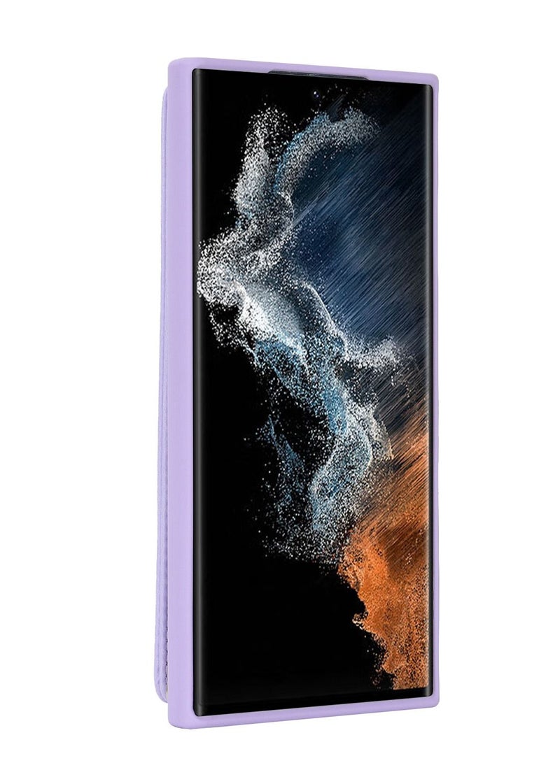 Suteni Back Cover Wristband Card Slots Leather Phone Case for Samsung - Image 2