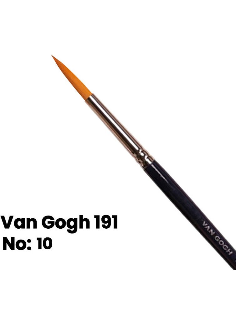 Van Gogh Watercolor Brush Round Tip Series 191 No 10 