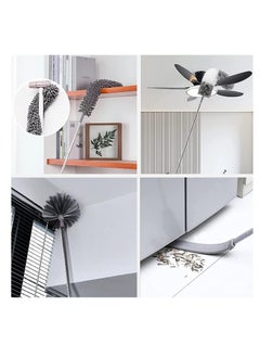 Dubkart Microfiber Feather Duster with Extendable Pole (5-Piece set)  - Image 3