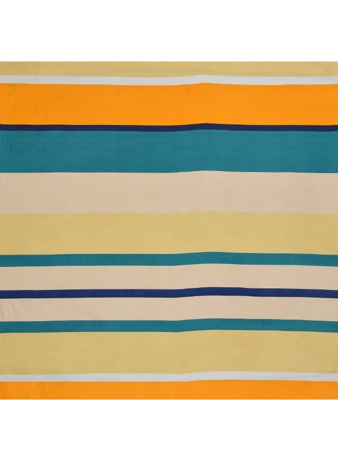 AURIO Premium Queen Size Fitted Bedsheet with 2 Pillowcases – Modern Design – Deep Pocket (180x200+35 cm) Soft, Breathable Microfiber Bedding Set for Home Comfort - Image 4