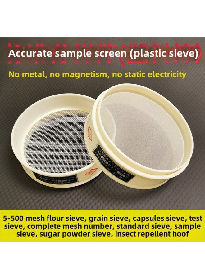 500 Mesh Plastic 5 Nylon Mesh 20 Ultra-fine Filter Screen Flour Sieve Standard Sieve PVC Sieve Screen Mesh Cm Sample Sieve-Specifications:30 Mesh - Image 2