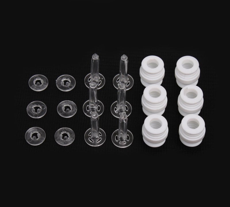 SAMLOO Damping Rubber Balls and Anti-Drop Securing Pins Kit for DJI Phantom 3 / Phantom 2 Professional Advanced Gimbal Mount - Image 2