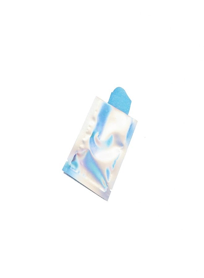 QQ Studio 100 PCS Metallic Mylar Foil Open Top Sealable Bags (8x12cm(3.1x4.7"), 100x Holographic) - Image 2