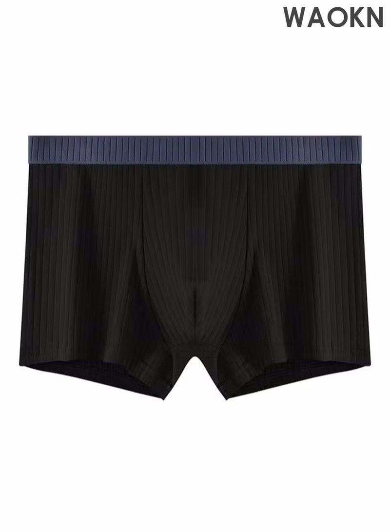 WAOKN 6 Pack Men’s Sort Boxer Briefs & Trunks, New Skin friendly Soft Men Underwear briefs, High Elasticity Men's Sort Briefs & Trunks Breathable and Comfortable Fashion Anti-Chafing Stretch Cotton, Stretch Cotton Moisture-Wicking Athletic Underwear - Image 4