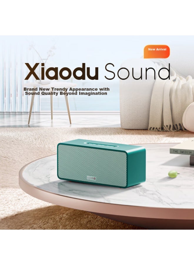 Small Xiaodu Sound Standard Edition Blue Toaster Edition Bluetooth Computer Desktop Speaker, Traditional Chinese Learning Machine, Alarm Clock, Early Education Device, Gift For Elderly And Children - Image 1