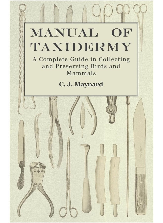 null - Manual of Taxidermy - A Complete Guide in Collecting and Preserving Birds and Mammals - Image 1
