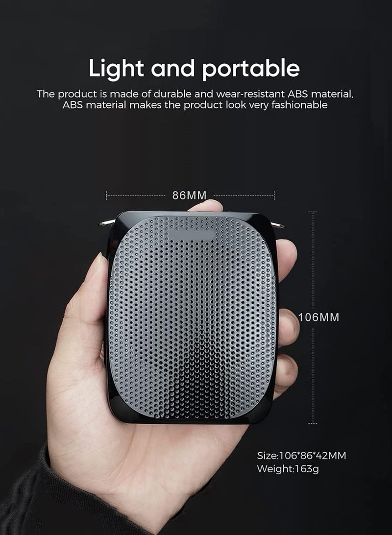 Arabest Portable Voice Amplifier, Personal Speaker with Microphone Headset and Waistband, Rechargeable Personal Amplifier for Teachers Tour Guides Coaches Yoga Fitness (Rose-Gold) - Image 4