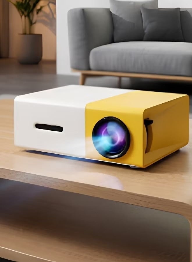 Generic Multimedia LED Projector Supports HD Technology Equipped With USB Port Ideal For Home Cinema And Sports Events Compact And Modern Design With Attractive Colors - Image 4