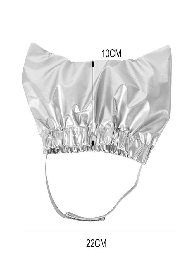 زيروديس قبعة استحمام للحيوانات الأليفة من زيروديس، أغطية أذن استحمام للحيوانات الأليفة، أغطية أذن للكلاب والقطط، مستلزمات الحيوانات الأليفة (أ) - Image 5