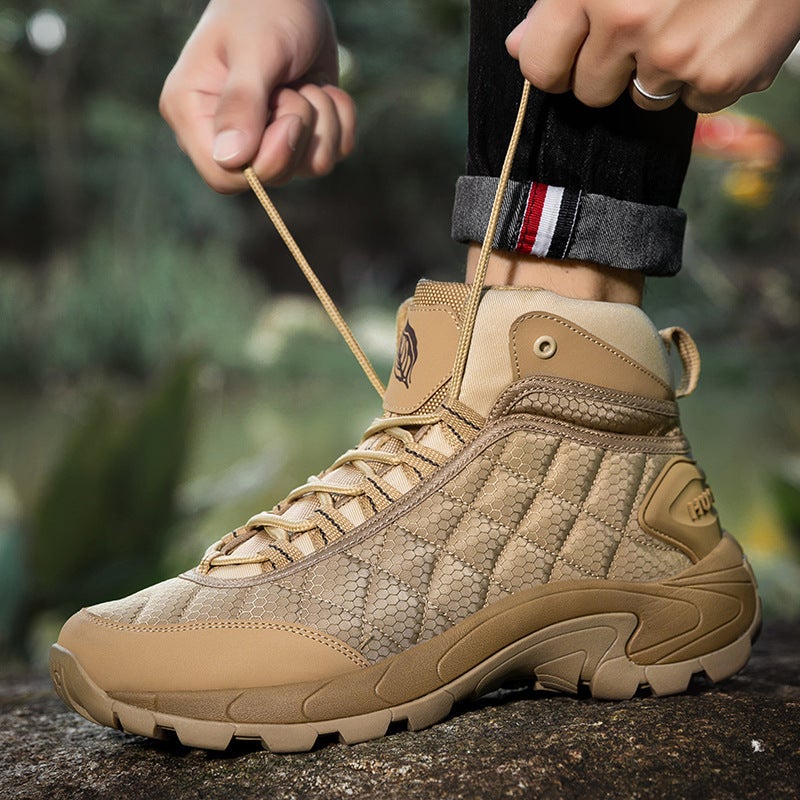 New Large Size Men'S Casual Tactical Military Boots Combat Boots Non-Slip Wear-Resistant Military Boots Men 40-47 - Image 2