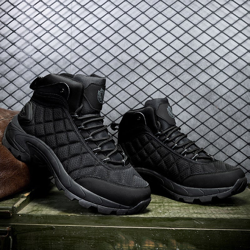 New Large Size Men'S Casual Tactical Military Boots Combat Boots Non-Slip Wear-Resistant Military Boots Men 40-47 - Image 3