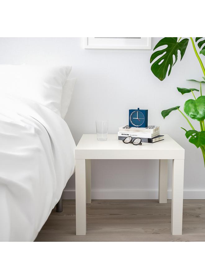 إيروريكس طاولة جانبية، بيضاء، 55×55 سم - Image 3