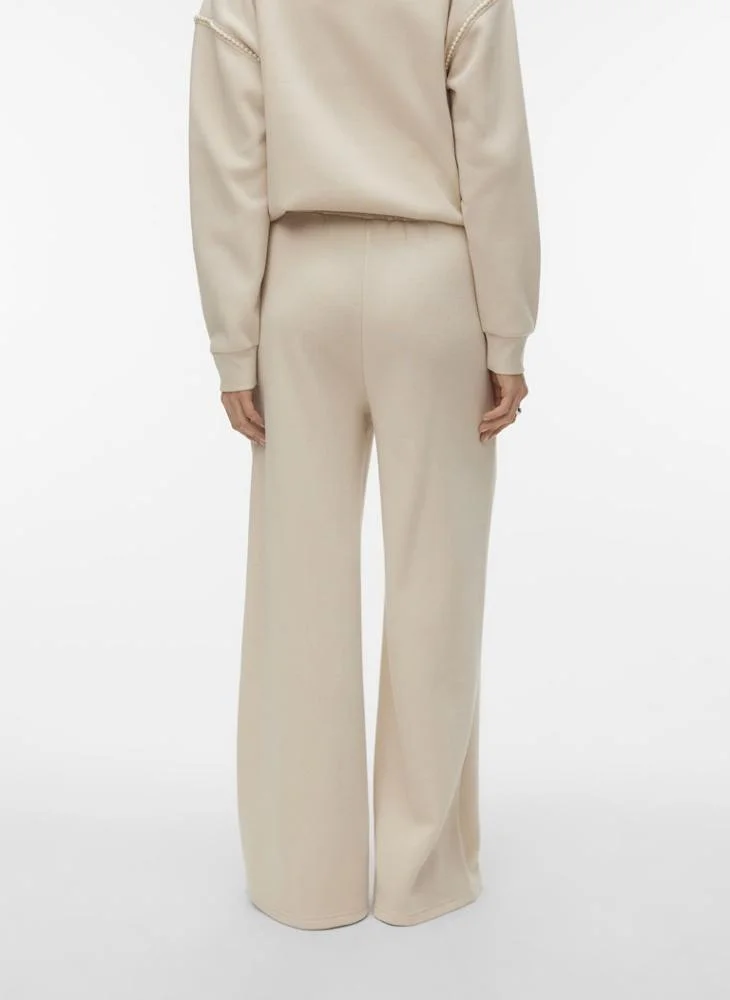 VERO MODA Vmdaisy Pearl High Waist Wide Leg Pant
