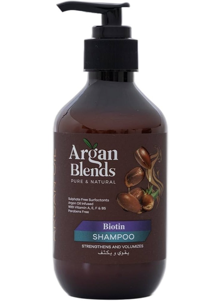ARGAN BLENDS SH BIOTIN 300ML - Image 1