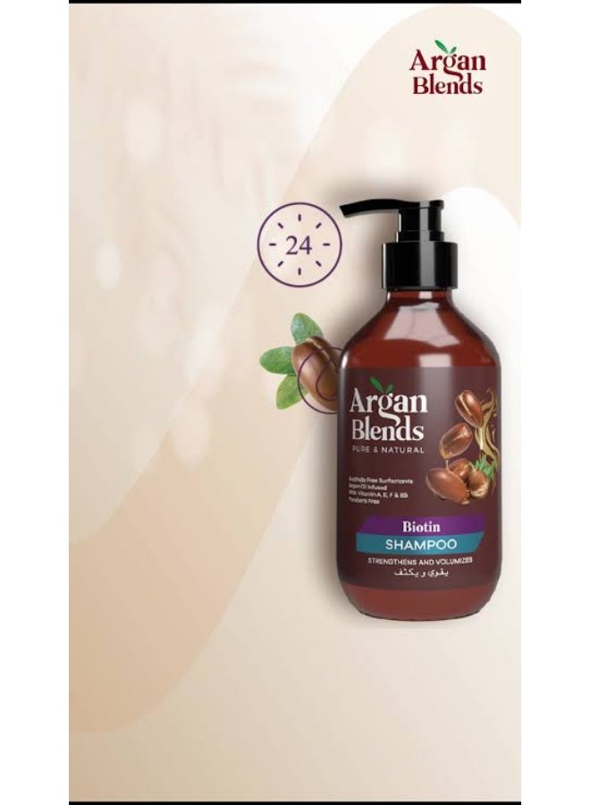 ARGAN BLENDS SH BIOTIN 300ML - Image 2