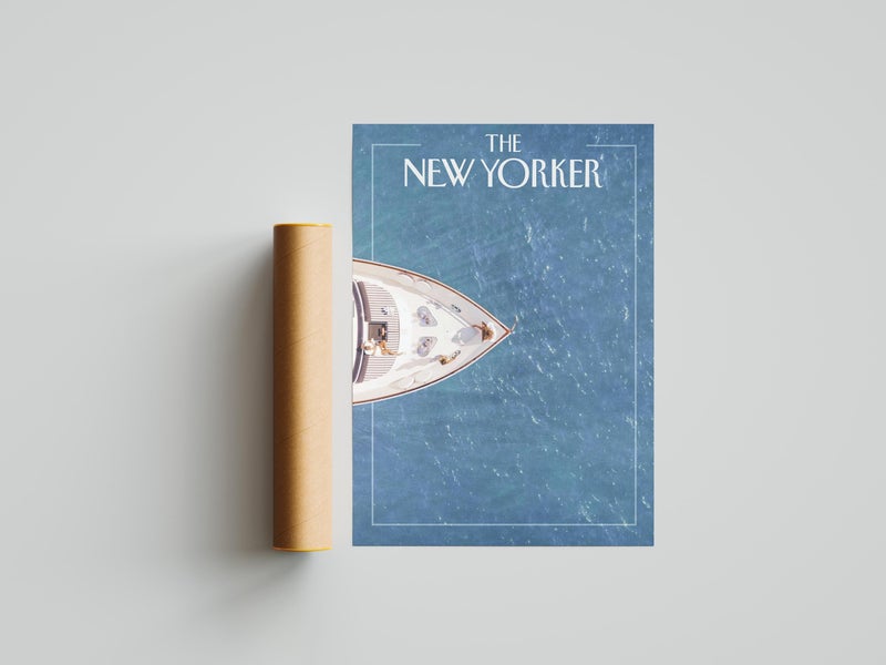 TNESSENTIAL Yacht Minimalist New Yorker Poster - Image 4